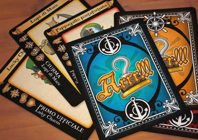 gioco di carte pirata arrr!!! the game copertine
