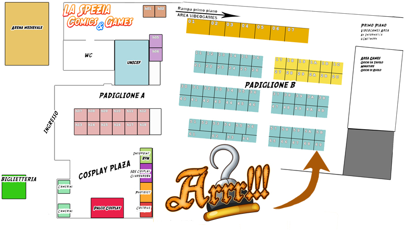 arrr!!! La Spezia comics e Games