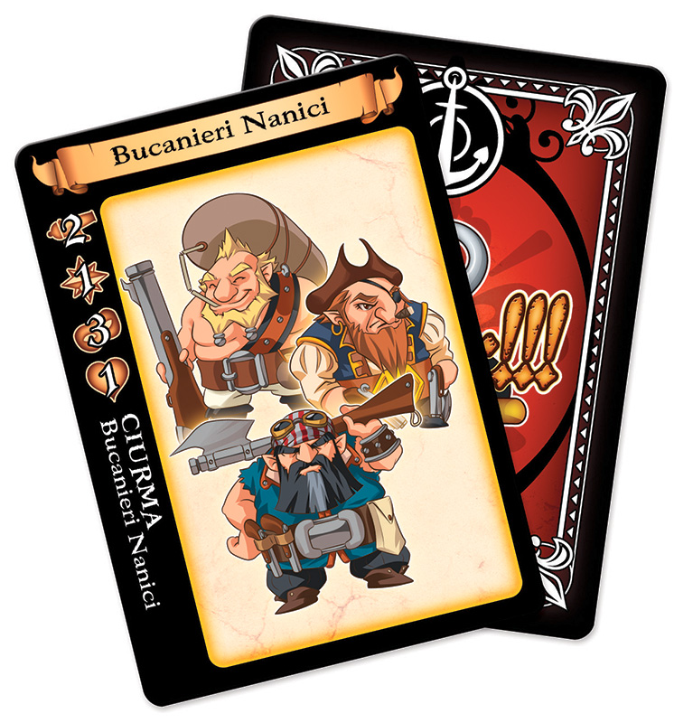 carta equipaggio pappagallo portafortuna